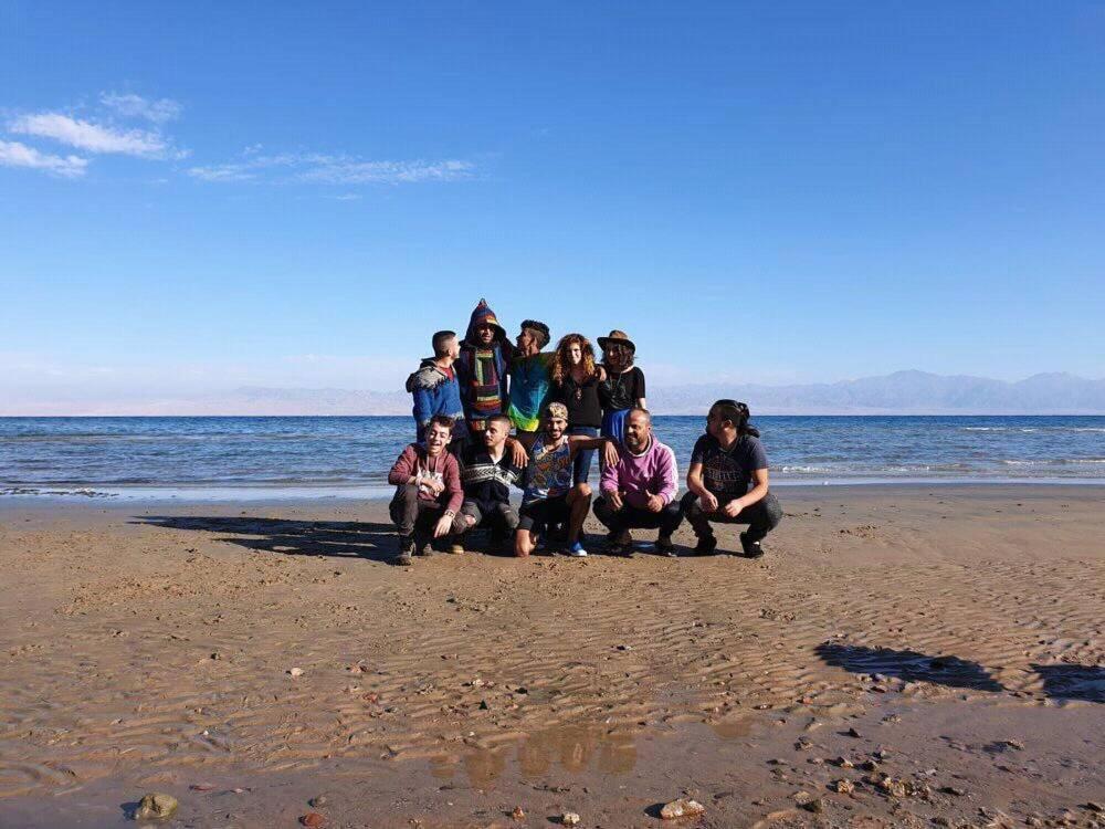 Sebaii Camp السباعى كامب شاطئ الترابين بجوار ويت بالس Hostel Nuweiba` Exterior foto